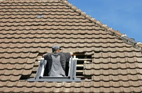 Pose de velux - Valay